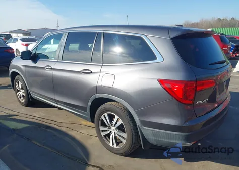 2018 Honda Pilot Ex-L из США, поврежденный, VIN 5FNYF5H54JB021614
